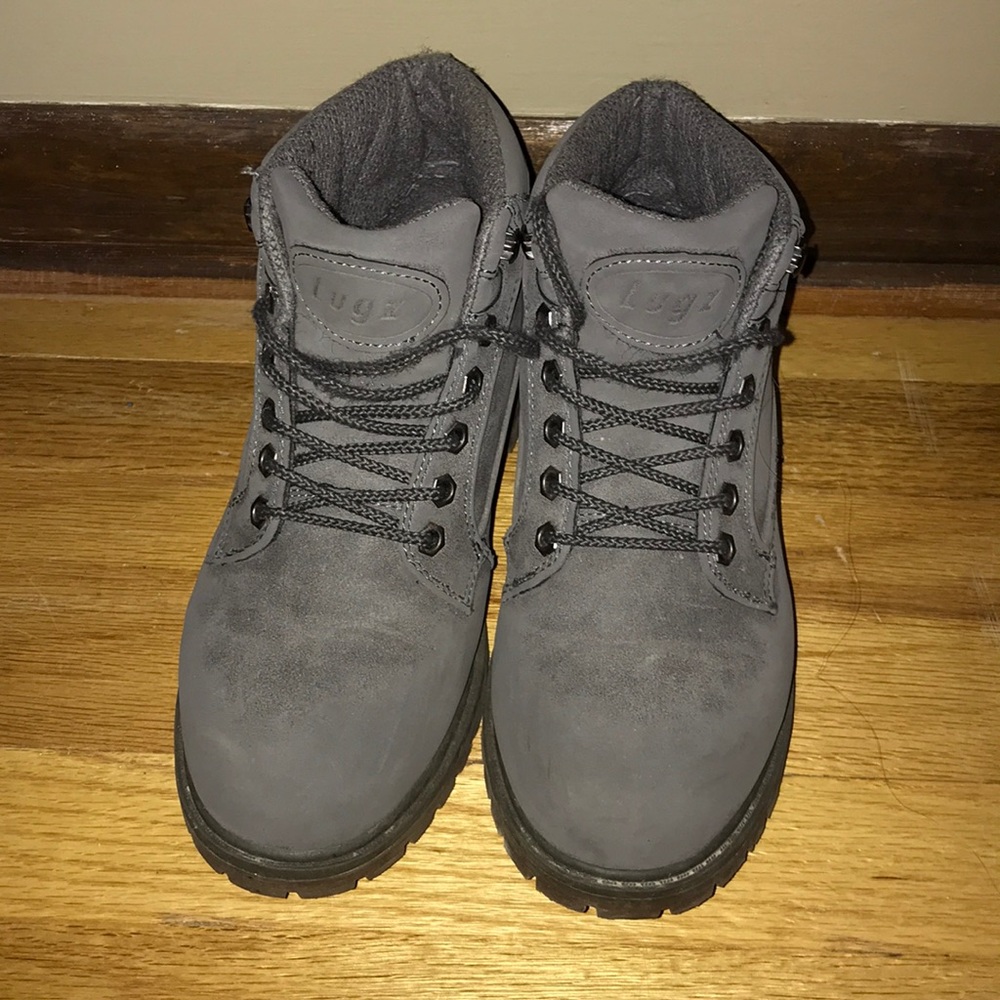 Gray Lugz Ankle Boots
